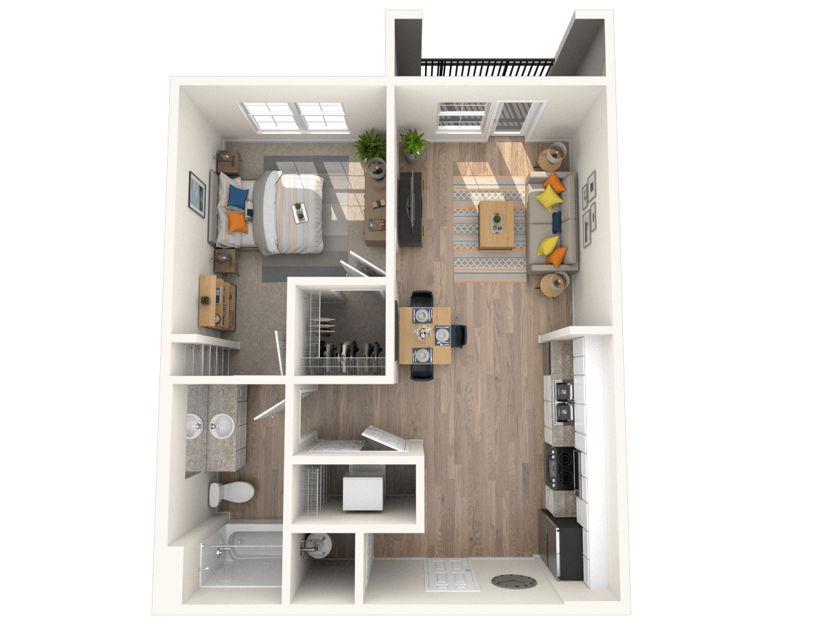 A1 *Featured Apartment Home* floor plan